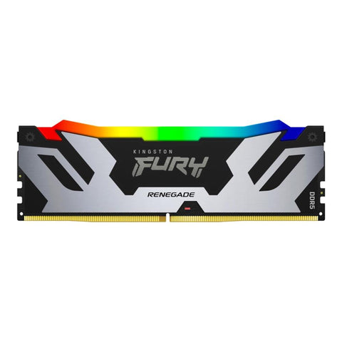 Memoria ddr5 32gb 2x16gb kingston - 6400 mhz - pc5 - 51200 - fury renegade rgb - cl32 - 1.1v Memoria ddr5 32gb 2x16gb kingston - 6400 mhz - pc5 - 51200 - fury renegade rgb - cl32 - 1.1v