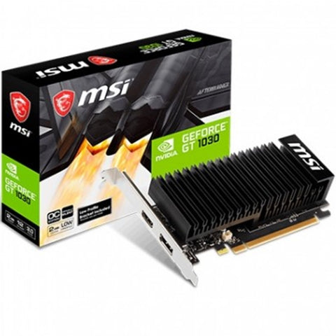 Tarjeta grafica vga msi gt 1030 2ghd4 lp oc 2gb ddr4 dp - hdmi Tarjeta grafica vga msi gt 1030 2ghd4 lp oc 2gb ddr4 dp - hdmi