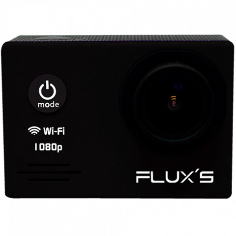 Camara aventura flux´s caribe negro full hd 1080p pantalla 2pulgadas - wifi carcasa acuatica - accesorios