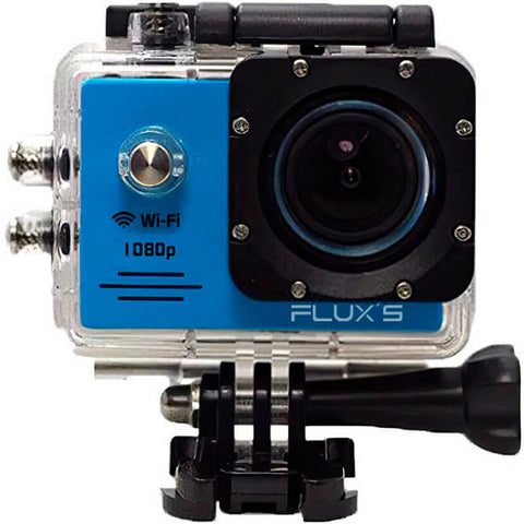 Camara aventura flux´s caribe azul full hd 1080p pantalla 2pulgadas - wifi