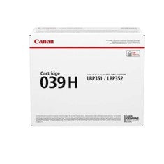 Toner canon 039h negro 25.000 copias lbp351dn - lbp352dn