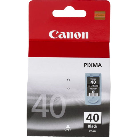 Cartucho tinta canon pg 40 negro 16ml pixma 1600 -  2200 -  2600 -  mp150 -  170 -  190 -  450 -  pg40