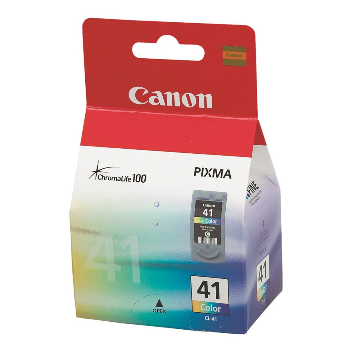 Cartucho tinta canon cl 41 tricolor 12ml pixma 1600 -  2200 -  2600 -  6210 -  6220 -  mp150 -  170 -  190 -  450