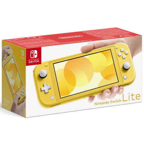 Consola nintendo switch lite amarillo