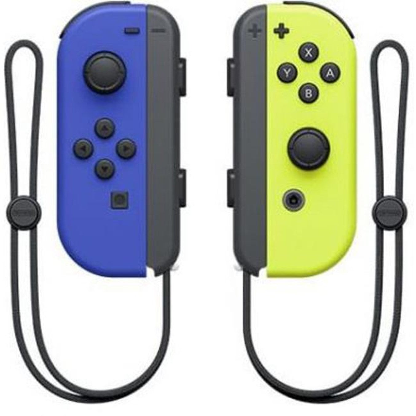 Accesorio nintendo switch -  mando joy - con azul -  amarillo neon