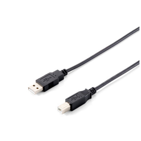 Cable impresora equip usb a -  usb b -  macho - macho -  1.8m -  negro