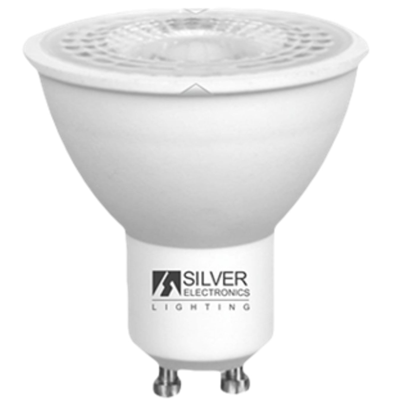 Bombilla led silver electronic eco dicroica 8w=60w -  gu10 -  6000k -  38º -  773 lm -  luz fria -  a+