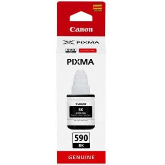 Botella tinta canon gi - 590bk negro 135ml 6000 paginas