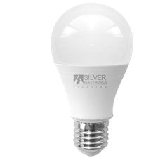 Bombilla led silver electronic eco estandar  15w=83w -  e27 -  3000k -  1.350 lm -  220º -  luz calida -  a+