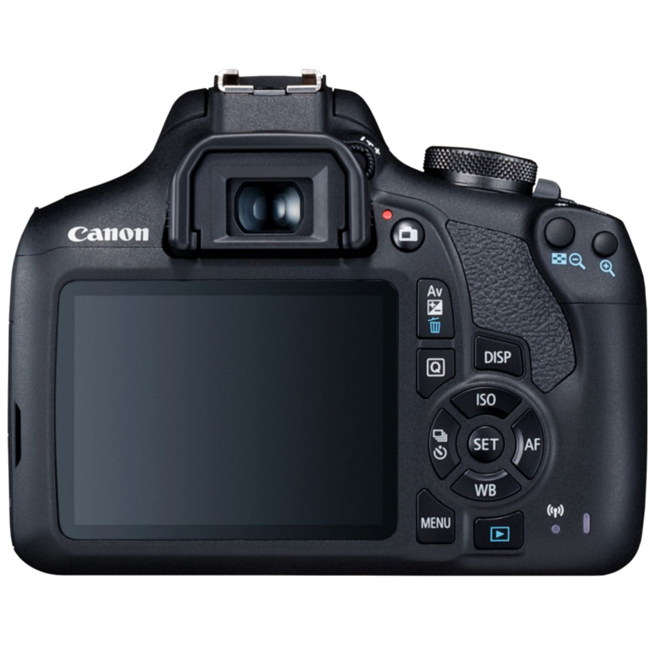 Camara digital reflex canon eos 2000d + 18 - 55 - cmos -  24.1mp -  digic 4+ -  full hd -  9 puntos referencia -  wifi -  nfc