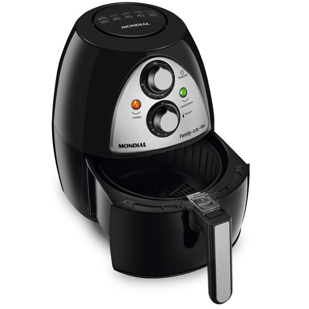 Freidora sin aceite air mondial naf03 1500w 3.2l