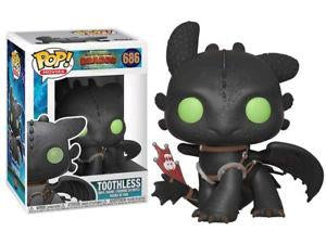 Funko pop como entrenar a tu dragon 3 desdentao