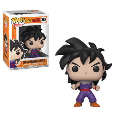 Funko pop dragon ball z gohan entrenando