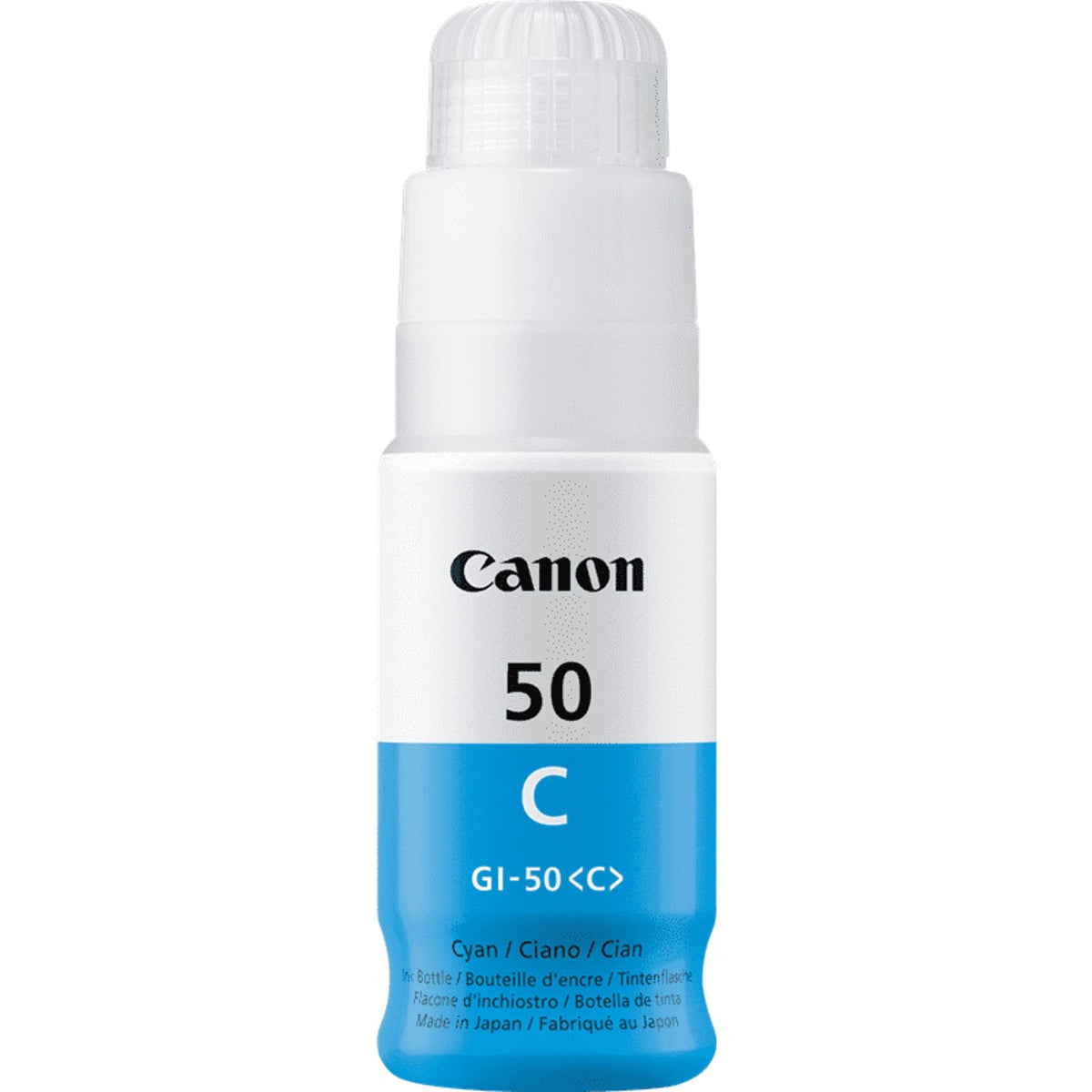 Botella tinta canon gi - 50c cian 7700 paginas