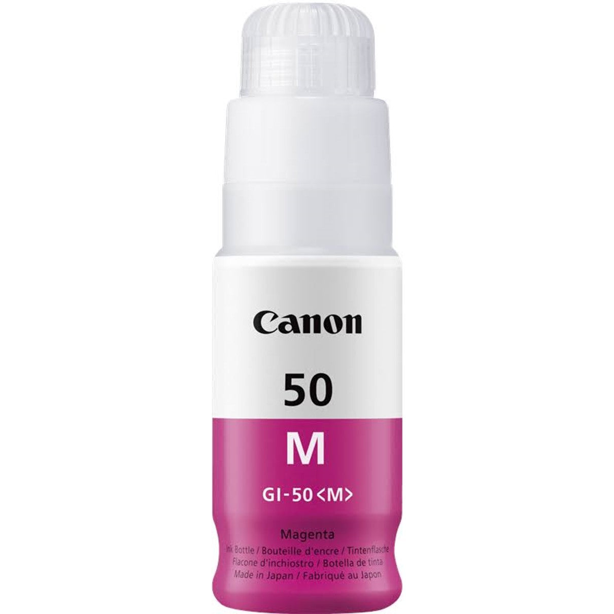 Botella tinta canon gi - 50m magenta 70ml 7700 paginas