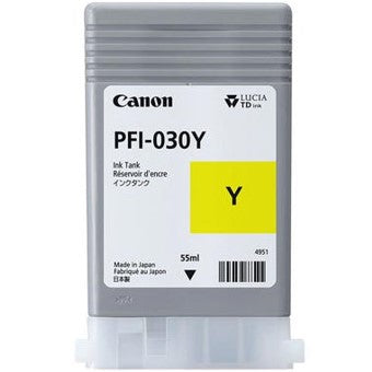 Cartucho canon pfi - 030 amarillo ta - 20ta - 20 mfp l24eita - 30ta - 30 mfp l36ei