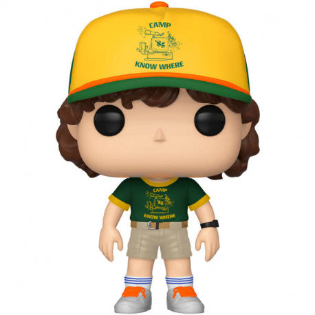 Funko pop stranger things dustin en el campamento