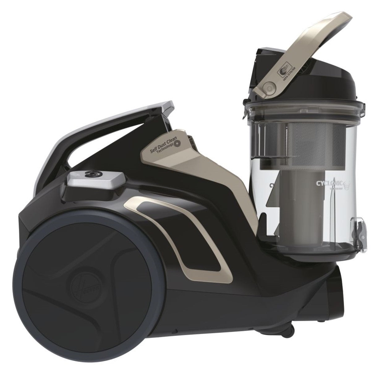 Aspirador ciclonico hoover h - power 700 -  2 filtros hepa -  filtro anti baterias