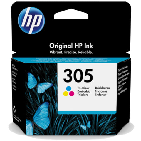 Cartucho tinta hp 305 3ym60ae tricolor deskjet 1210 - 1212