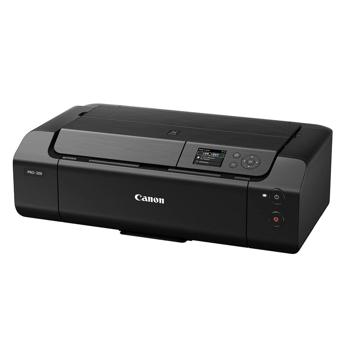 Impresora canon pixma pro - 200 inyeccion color a3 -  red -  wifi -  sin bordes -  8 tintas -  lcd 3pulgadas