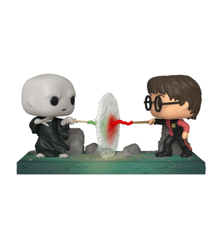Funko pop harry potter escena harry vs voldemort