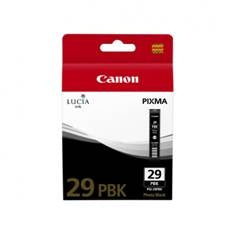 Cartucho tinta canon pgi - 29pbk photo negro pixma pro 1