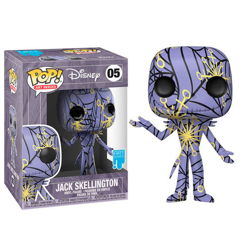 Funko pop disney pesadilla antes de navidad jack skeleton artist series