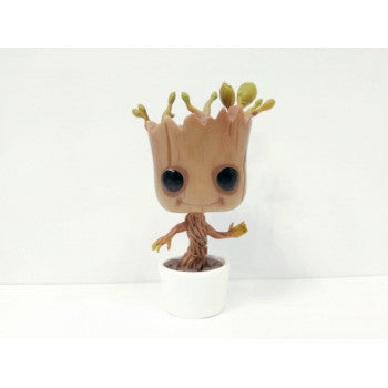 Funko pop bobble marvel los guardianes de la galaxia groot bailando