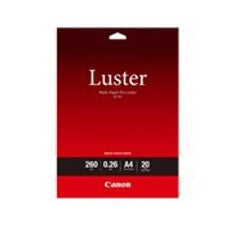 Papel fotografico canon pro luster lu - 101 a4 210 x 297mm