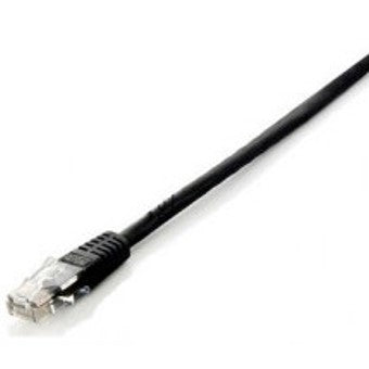 Cable red equip latiguillo rj45 u -  utp cat6 1m negro