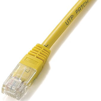 Cable red equip latiguillo rj45 u -  utp cat6 10m amarillo