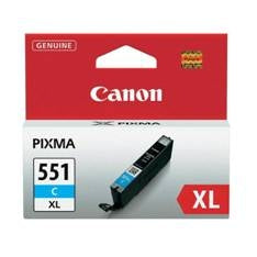 Cartucho tinta canon cli 551 xl cian  mg6350 -  mg5450