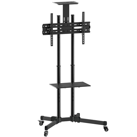 Soporte de suelo con ruedas equip para pantalla de 37pulgadas -  70pulgadas - fijo max vesa 600x400 - hasta 50kg