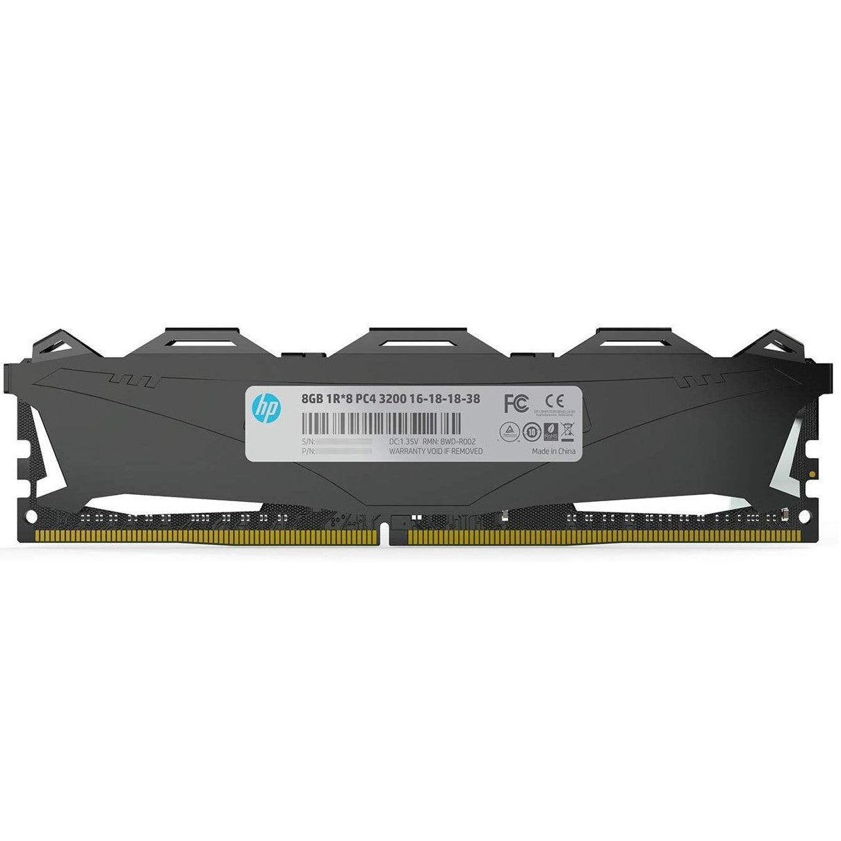 Memoria ram ddr4 8gb hp v6 gaming 3200 mhz pc4 - 25600 udimm