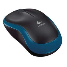 Mouse raton logitech m185 optico wireless inalambrico azul 2.4ghz