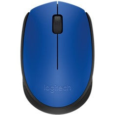 Mouse raton logitech m171 optico wireless inalambrico azul