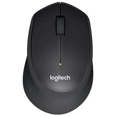 Mouse raton logitech m330 optico wireless inalambrico  silent plus gris