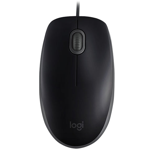 Mouse raton logitech b110 silent optico usb negro