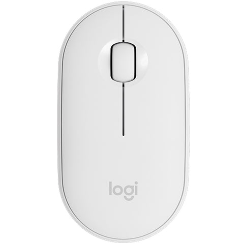 Mouse raton logitech pebble m350 optico wireless inalambrico 1000dpi blanco