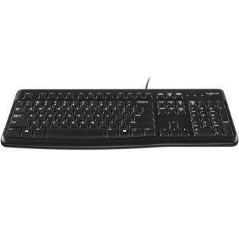 Teclado logitech k120 usb negro ruso