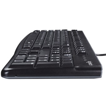 Teclado logitech k120 usb negro ruso