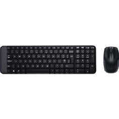 Teclado + mouse logitech mk220 wireless inalambrico ingles (eeuu)