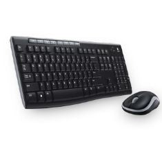 Teclado + mouse logitech mk270 wireless inalambrico ingles