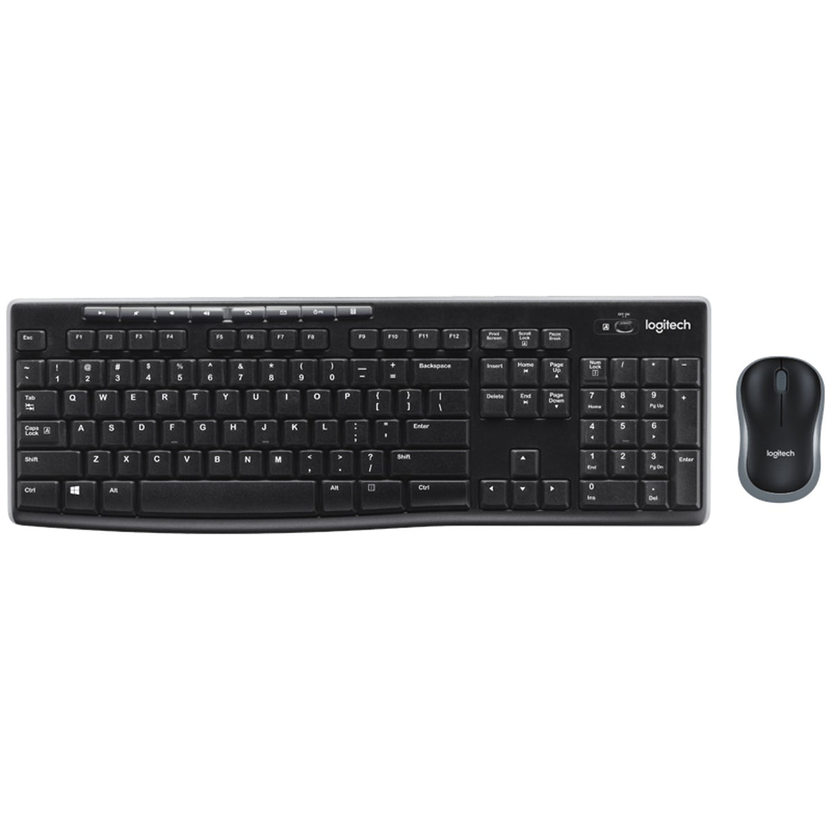 Teclado + mouse logitech mk270 wireless inalambrcio frances