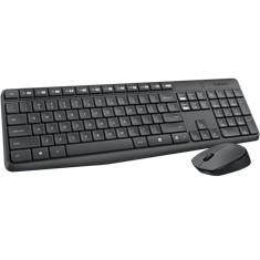 Teclado + mouse logitech mk235 wireless inalambrico portugues