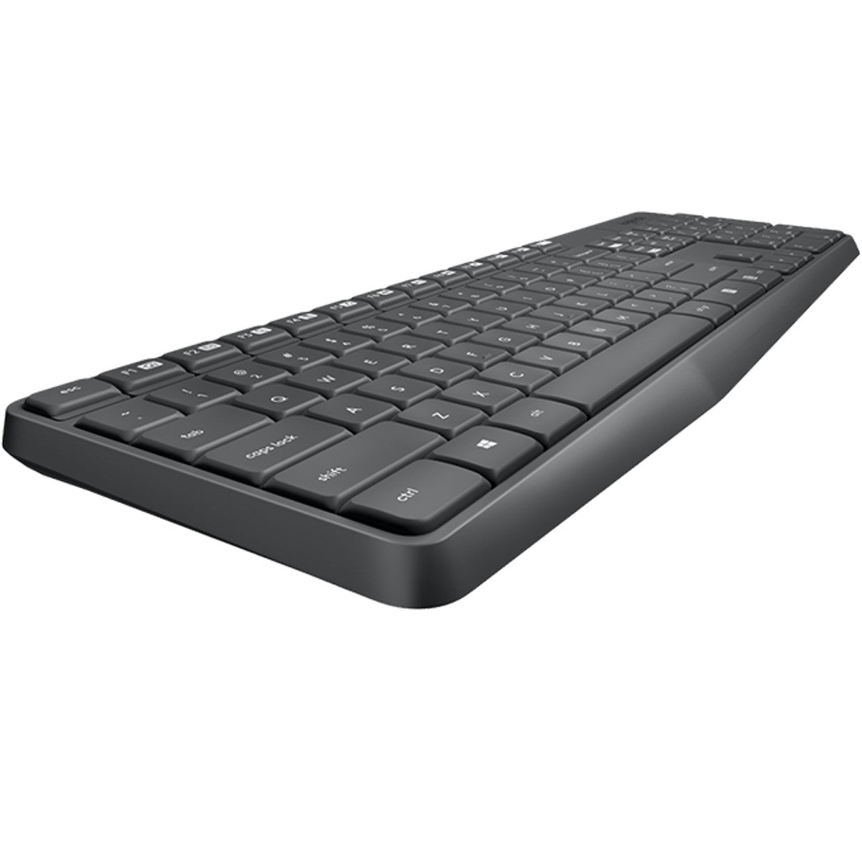 Teclado + mouse logitech mk235 inalambrico ingles internacional