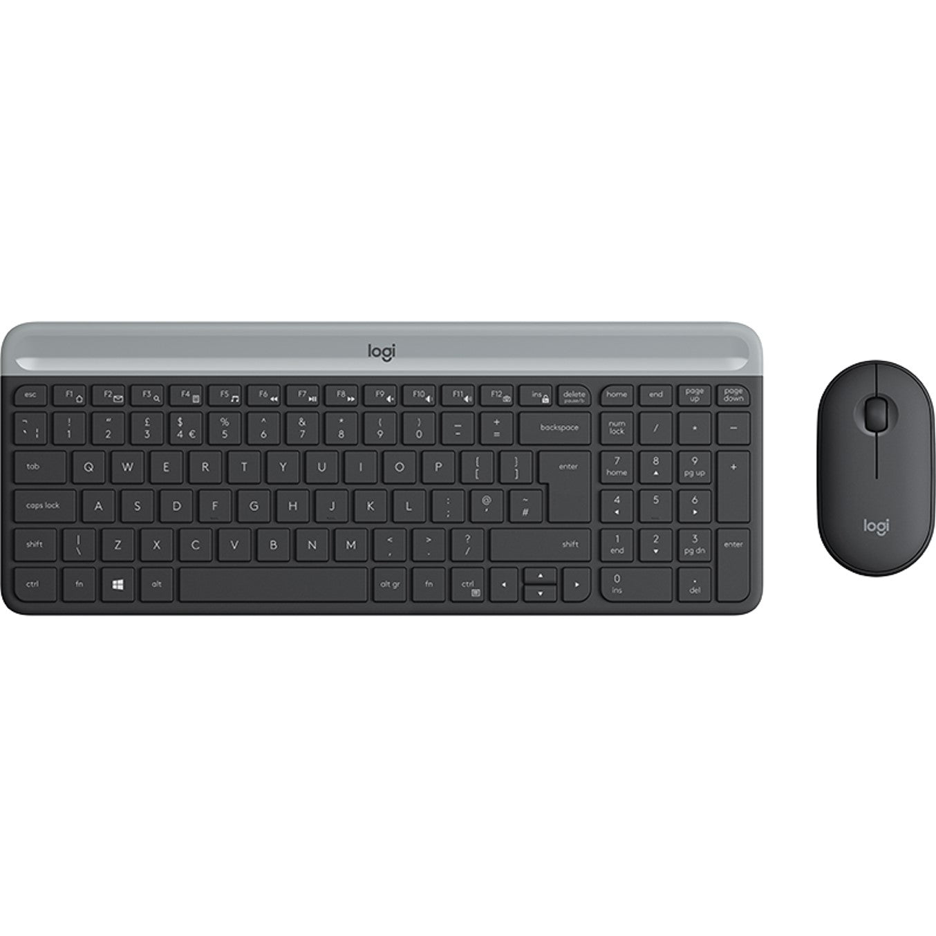 Teclado + mouse logitech mk470 wireless inalambrico