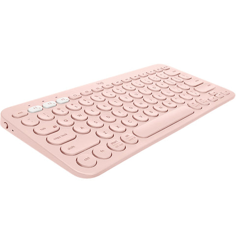 Teclado logitech k380 multi - device bluetooth rosa