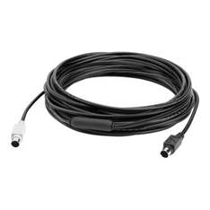 Cable de transferencia de datos logitech 10mt 1x1 mini - din (ps - 2) macho -  negro