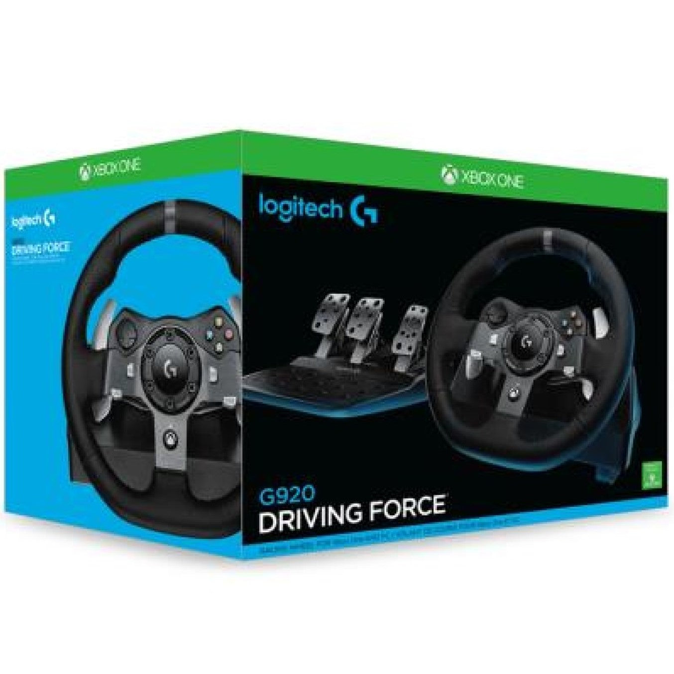 Volante logitech g920 gaming driving force racing wheel para pc & xbox